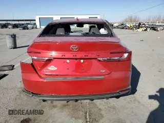 2025 Toyota Camry LE with VIN 4T1DAACK2SU098084, listed as a Copart auction lot 47142905 with 2,331 mi miles and Salvage Title. Bid and sale history available at carsss.com. Image 6.