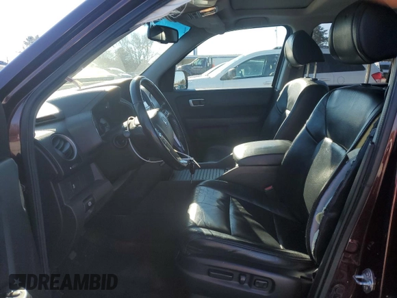 2013 Honda Pilot EX-L with VIN 5FNYF4H50DB042930, listed as a Copart auction lot 88541495 with 173,249 mi miles and Salvage Title. Bid and sale history available at DreamBid. Image 7.