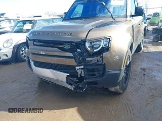 2021 Land Rover Defender S with VIN SALEJERX5M2041372, listed as a IAAI auction lot 41732008 with 62,233 mi miles and . Bid and sale history available at DreamBid. Image 6.