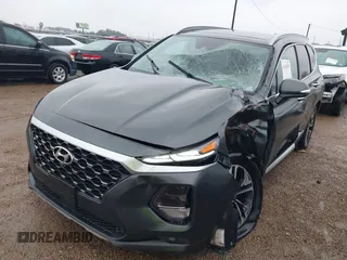 2019 Hyundai Santa Fe Ultimate with VIN 5NMS53AA9KH055620, listed as a IAAI auction lot 41623851 with 39,717 mi miles. Bid and sale history available at carsss.com. Image 2.