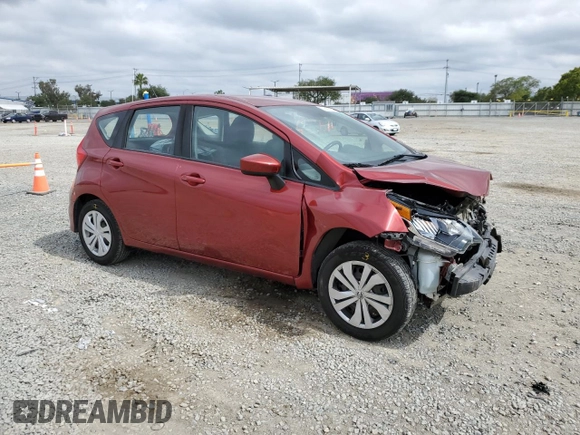 2018 Nissan Note SV with VIN 3N1CE2CP4JL368076, listed as a Copart auction lot 55945635 with 128,678 mi miles and Salvage title. Bid and sale history available at DreamBid. Image 4.