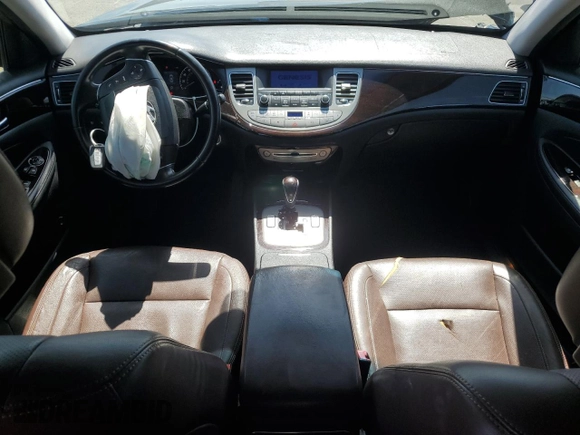 2012 Hyundai Genesis 3.8L z VIN KMHGC4DD2CU162621, wystawiony jako Copart lot #57342995 z przebiegiem 192 377 mil mil oraz Szkody całkowita. Historia ofert i sprzedaży dostępna na DreamBid. Obrazek 8.
