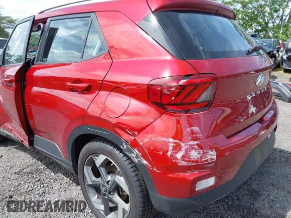2024 Hyundai Venue Limited with VIN KMHRC8A33RU279970, listed as a IAAI auction lot 42271716 with 34,317 mi miles and . Bid and sale history available at DreamBid. Image 18.