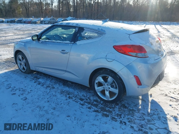2012 Hyundai Veloster w/Gray Int with VIN KMHTC6AD0CU034568, listed as a IAAI auction lot 41460659 with 141,826 mi miles and . Bid and sale history available at DreamBid. Image 3.