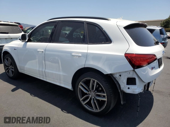 2015 Audi SQ5 Premium Plus with VIN WA1CGAFP2FA090090, listed as a Copart auction lot 62202475 with 148,684 mi miles and Salvage title. Bid and sale history available at DreamBid. Image 2.