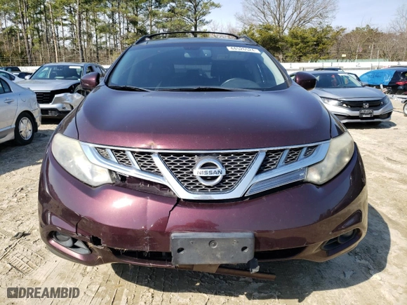 2013 Nissan Murano LE with VIN JN8AZ1MW4DW306382, listed as a Copart auction lot 44526524 with 182,210 mi miles and Salvage Title. Bid and sale history available at carsss.com. Image 5.