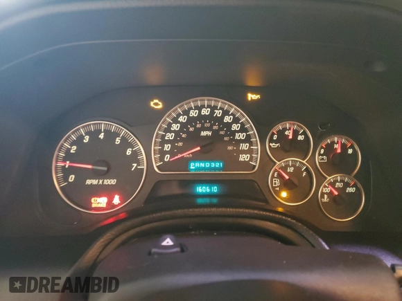 2005 GMC Envoy SLE with VIN 1GKDT13S352108513, listed as a Copart auction lot 51581475 with 160,610 mi miles and Salvage Title. Bid and sale history available at carsss.com. Image 9.