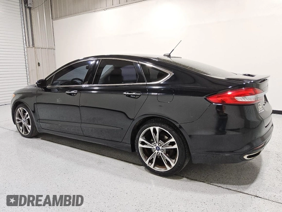 2017 Ford Fusion Titanium with VIN 3FA6P0K95HR108021, listed as a Copart auction lot 59874005 with 105,753 mi miles and Clean title. Bid and sale history available at DreamBid. Image 2.