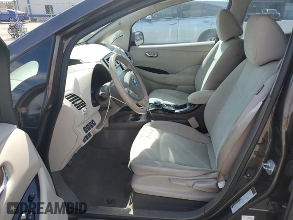 2016 Nissan LEAF S with VIN 1N4BZ0CP2GC301651, listed as a Copart auction lot 74720773 with 68,282 mi miles and . Bid and sale history available at DreamBid. Image 7.