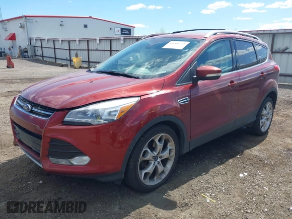 2014 Ford Escape Titanium with VIN 1FMCU9J91EUB53601, listed as a IAAI auction lot 42066465 with 105,933 mi miles and . Bid and sale history available at DreamBid. Image 17.