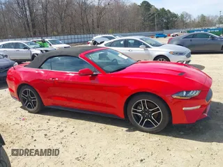 2018 Ford Mustang EcoBoost Premium with VIN 1FATP8UH7J5155307, listed as a IAAI auction lot 41807945 with 57,933 mi miles and . Bid and sale history available at carsss.com. Image 13.