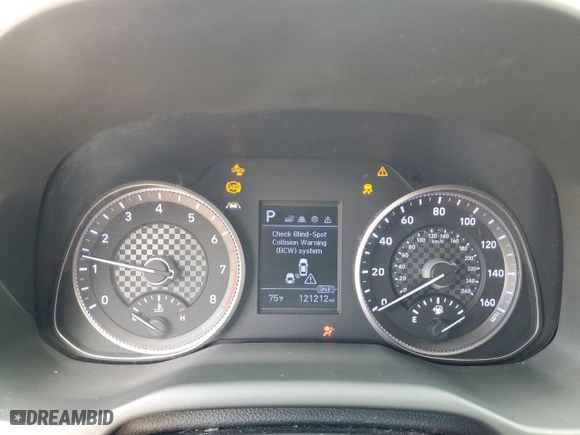2020 Hyundai Elantra SEL with VIN 5NPD84LF3LH550091, listed as a Copart auction lot 47834735 with 121,212 mi miles and Non Repairable. Bid and sale history available at carsss.com. Image 9.