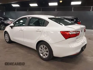 2016 Kia Rio LX with VIN KNADM4A38G6647353, listed as a IAAI auction lot 41822464 with 88,801 mi miles. Bid and sale history available at carsss.com. Image 3.