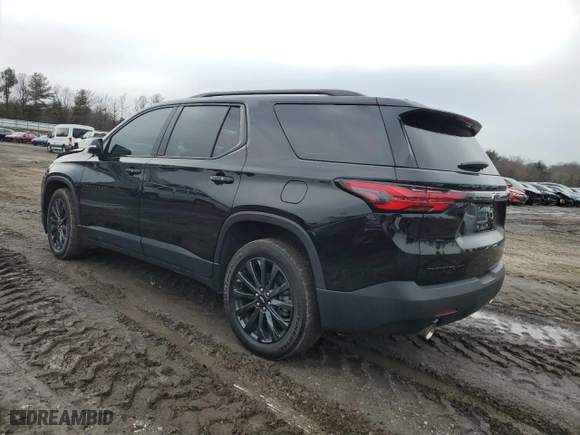 2023 Chevrolet Traverse RS with VIN 1GNEVJKW7PJ239944, listed as a Copart auction lot 43608455 with 26,806 mi miles and Salvage Title. Bid and sale history available at carsss.com. Image 2.