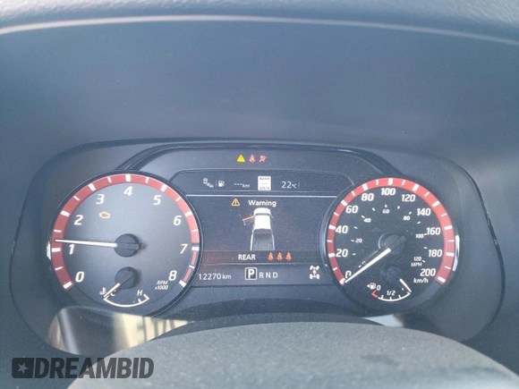 2024 Nissan Frontier S with VIN 1N6ED1EK9RN604766, listed as a Copart auction lot 73277634 with 12,270 mi miles and Salvage title. Bid and sale history available at DreamBid. Image 9.