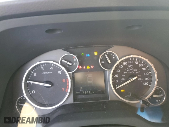 2017 Toyota Tundra 2WD SR5 with VIN 5TFRY5F10HX220013, listed as a Copart auction lot 81196934 with 71,415 mi miles and Salvage Title. Bid and sale history available at carsss.com. Image 9.