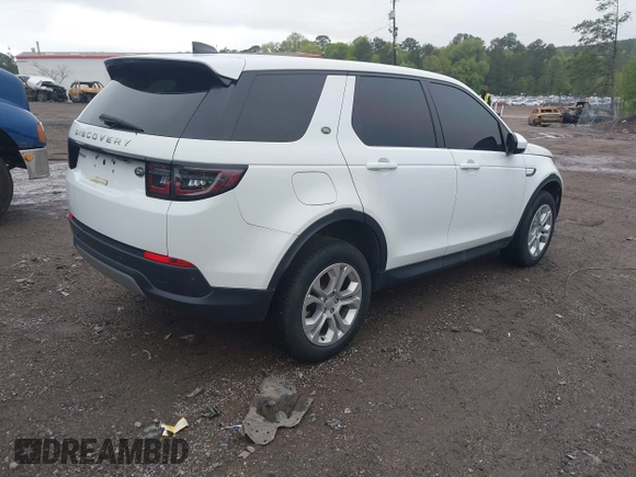 2022 Land Rover Discovery Sport S with VIN SALCJ2FX3NH910835, listed as a IAAI auction lot 41963159 with 55,465 mi miles. Bid and sale history available at carsss.com. Image 4.