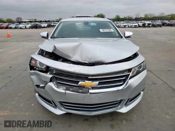 2018 Chevrolet Impala Premier with VIN 2G1125S37J9178572, listed as a Copart auction lot 50727865 with 130,423 mi miles and Salvage Title. Bid and sale history available at DreamBid. Image 5.