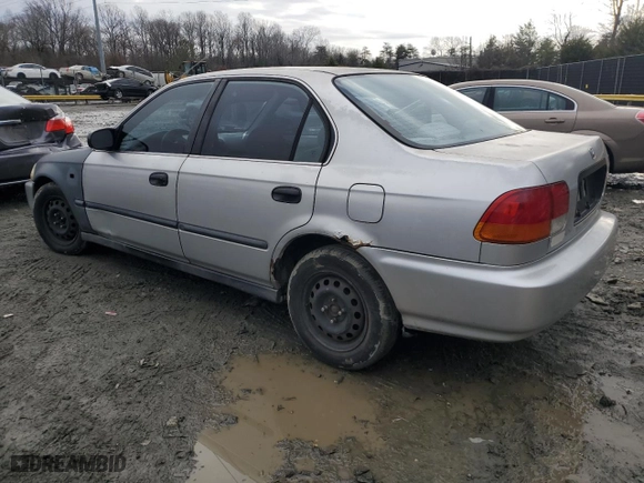 1996 Honda Civic LX "O" w/Air with VIN 2HGEJ6678TH532897, listed as a Copart auction lot 85542984 with 325,764 mi miles and Salvage Title. Bid and sale history available at carsss.com. Image 2.