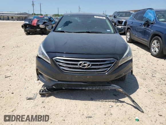 2017 Hyundai Sonata Sport with VIN 5NPE34AF2HH580647, listed as a Copart auction lot 52168185 with 149,613 mi miles and Salvage Title. Bid and sale history available at DreamBid. Image 5.