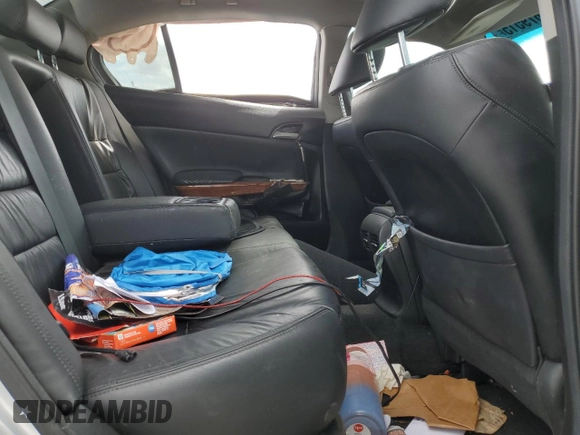 2011 Honda Accord EX-L with VIN 1HGCP3F83BA029580, listed as a Copart auction lot 61879515 with 192,131 mi miles and Salvage title. Bid and sale history available at DreamBid. Image 10.