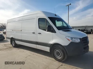 2022 Mercedes-Benz Sprinter Cargo with VIN W1Y40CHY0NT105586, listed as a Copart auction lot 88875675 with 12,066 mi miles and Salvage Title. Bid and sale history available at carsss.com. Image 4.