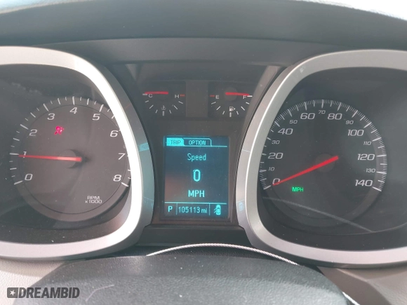 2014 Chevrolet Equinox LT with VIN 2GNFLFEK7E6212883, listed as a IAAI auction lot 41712016 with 105,113 mi miles. Bid and sale history available at carsss.com. Image 7.