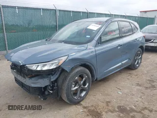 2024 Ford Escape ST-Line with VIN 1FMCU0MN2RUA60323, listed as a IAAI auction lot 41991359 with 24,695 mi miles and . Bid and sale history available at DreamBid. Image 19.