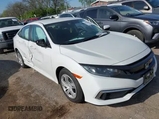 2019 Honda Civic Sedan LX with VIN 19XFC2F69KE004213, listed as a IAAI auction lot 41995390 with 60,965 mi miles. Bid and sale history available at carsss.com. Image 6.