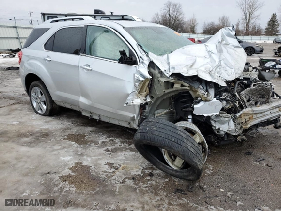 2015 Chevrolet Equinox LTZ with VIN 2GNFLHE39F6391305, listed as a Copart auction lot 42525645 with 0 mi miles and Clean Title. Bid and sale history available at carsss.com. Image 4.