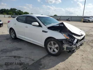 2015 Kia Optima LX z VIN KNAGM4A7XF5640151, wystawiony jako Copart lot #54538515 z przebiegiem 97 610 mil mil oraz Szkoda całkowita • Salvage title. Historia ofert i sprzedaży dostępna na DreamBid. Obrazek 4.