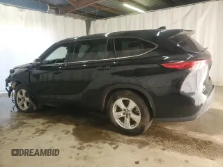 2021 Toyota Highlander L with VIN 5TDZZRAH8MS521752, listed as a Copart auction lot 86486854 with 77,367 mi miles and Clean title. Bid and sale history available at DreamBid. Image 2.