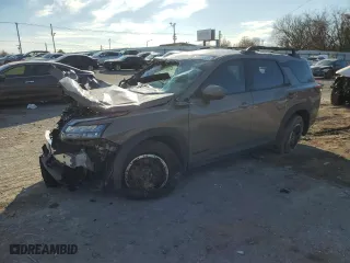 2024 Nissan Pathfinder Rock Creek with VIN 5N1DR3BD8RC230028, listed as a Copart auction lot 84115334 with 21,211 mi miles and Salvage Title. Bid and sale history available at carsss.com. Image 1.