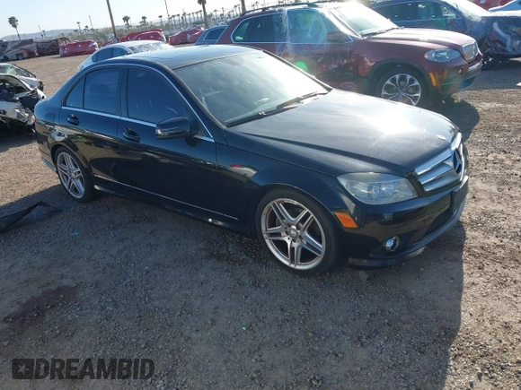 2010 Mercedes-Benz C 300 Sport with VIN WDDGF8BB1AR125733, listed as a IAAI auction lot 41837121 with 118,234 mi miles and . Bid and sale history available at carsss.com. Image 1.