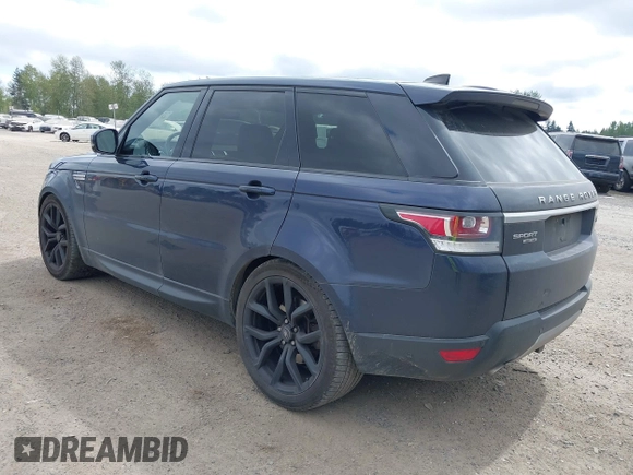 2017 Land Rover Range Rover Sport HSE with VIN SALWR2FKXHA129561, listed as a IAAI auction lot 42134114 with 85,017 mi miles and . Bid and sale history available at DreamBid. Image 3.
