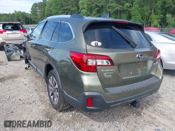 2018 Subaru Outback Touring with VIN 4S4BSATC4J3273162, listed as a IAAI auction lot 42298612 with 78,737 mi miles and . Bid and sale history available at DreamBid. Image 3.