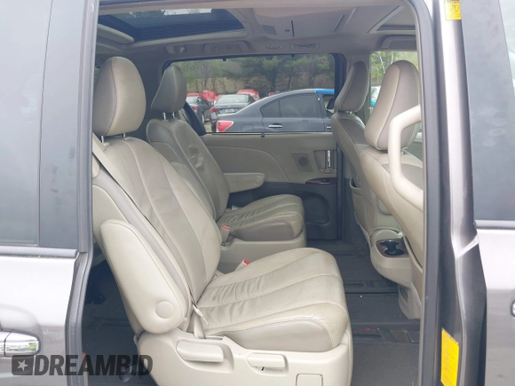 2012 Toyota Sienna XLE with VIN 5TDDK3DC2CS043855, listed as a IAAI auction lot 42189680 with 195,788 mi miles and . Bid and sale history available at DreamBid. Image 8.