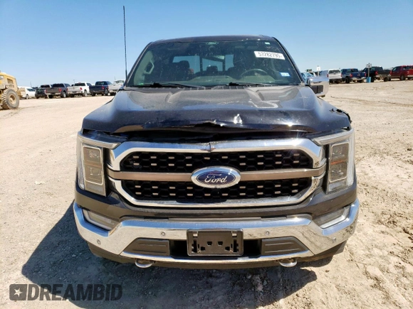 2022 Ford F-150 XL z VIN 1FTFW1ED9NFA27230, wystawiony jako Copart lot #57282795 z przebiegiem 20 200 mil mil oraz Szkoda całkowita • Salvage title. Historia ofert i sprzedaży dostępna na DreamBid. Obrazek 5.