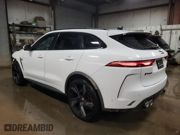 2021 Jaguar F-Pace SVR с VIN SADCZ2EE9MA683503, выставлен на аукционе Copart как лот 87962835 с пробегом 31 747 миль миль и Списание • Salvage title. История ставок и продаж доступна на DreamBid. Изображение 2.