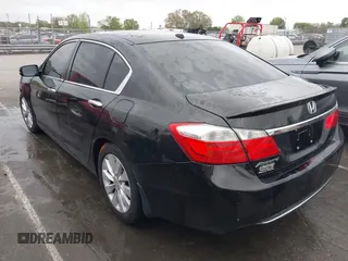 2013 Honda Accord EX-L with VIN 1HGCR2F82DA240843, listed as a IAAI auction lot 41932547 with 119,212 mi miles and . Bid and sale history available at DreamBid. Image 3.