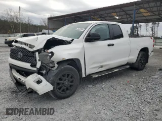 2020 Toyota Tundra 2WD SR with VIN 5TFRY5F19LX266805, listed as a Copart auction lot 86367604 with 109,977 mi miles and Salvage Title. Bid and sale history available at carsss.com. Image 1.