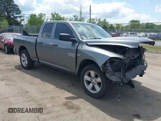 2013 Ram 1500 Express z VIN 1C6RR6FT9DS594736, wystawiony jako IAAI lot #42144868 z przebiegiem 110 492 mil mil oraz . Historia ofert i sprzedaży dostępna na DreamBid. Obrazek 1.