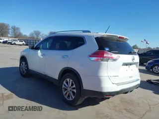 2015 Nissan Rogue S with VIN KNMAT2MT4FP568859, listed as a IAAI auction lot 41718743 with 122,607 mi miles and . Bid and sale history available at DreamBid. Image 14.