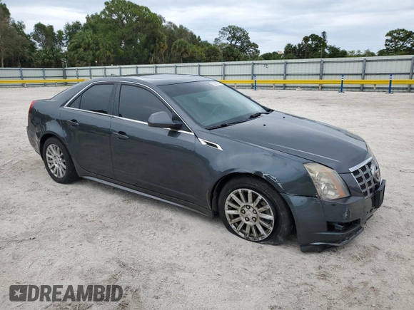 2012 Cadillac CTS with VIN 1G6DC5E58C0112711, listed as a Copart auction lot 56588975 with 108,351 mi miles and Clean Title. Bid and sale history available at DreamBid. Image 4.