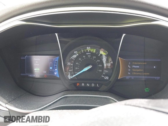 2013 Ford Fusion SE Hybrid с VIN 3FA6P0LU7DR267300, выставлен на аукционе IAAI как лот 42376940 с пробегом 148 298 миль миль и . История ставок и продаж доступна на DreamBid. Изображение 7.