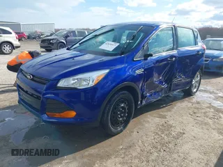 2014 Ford Escape S с VIN 1FMCU0F73EUE07196, выставлен на аукционе IAAI как лот 42020522 с пробегом 59 301 миль миль и . История ставок и продаж доступна на DreamBid. Изображение 2.