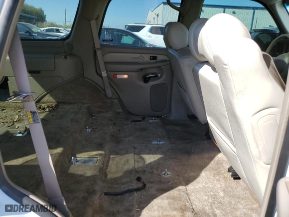 2002 GMC Yukon Denali with VIN 1GKEK63UX2J183619, listed as a Copart auction lot 74744354 with 155,188 mi miles and Salvage Title. Bid and sale history available at carsss.com. Image 10.