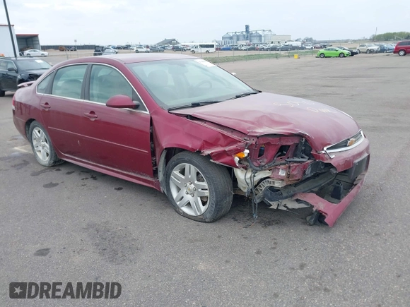 2010 Chevrolet Impala LT with VIN 2G1WB5EK8A1176062, listed as a IAAI auction lot 37045040 with 105,056 mi miles and . Bid and sale history available at DreamBid. Image 1.