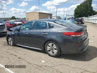 2017 Kia Optima Hybrid with VIN KNAGT4LEXH5018831, listed as a Copart auction lot 63645864 with 42,358 mi miles and Salvage Title. Bid and sale history available at carsss.com. Image 2.