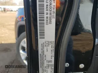 2021 Jeep Compass Limited z VIN 3C4NJDCB1MT550453, wystawiony jako Copart lot #48127825 z przebiegiem 58 285 mil mil oraz Czysty tytuł • Clean title. Historia ofert i sprzedaży dostępna na DreamBid. Obrazek 15.